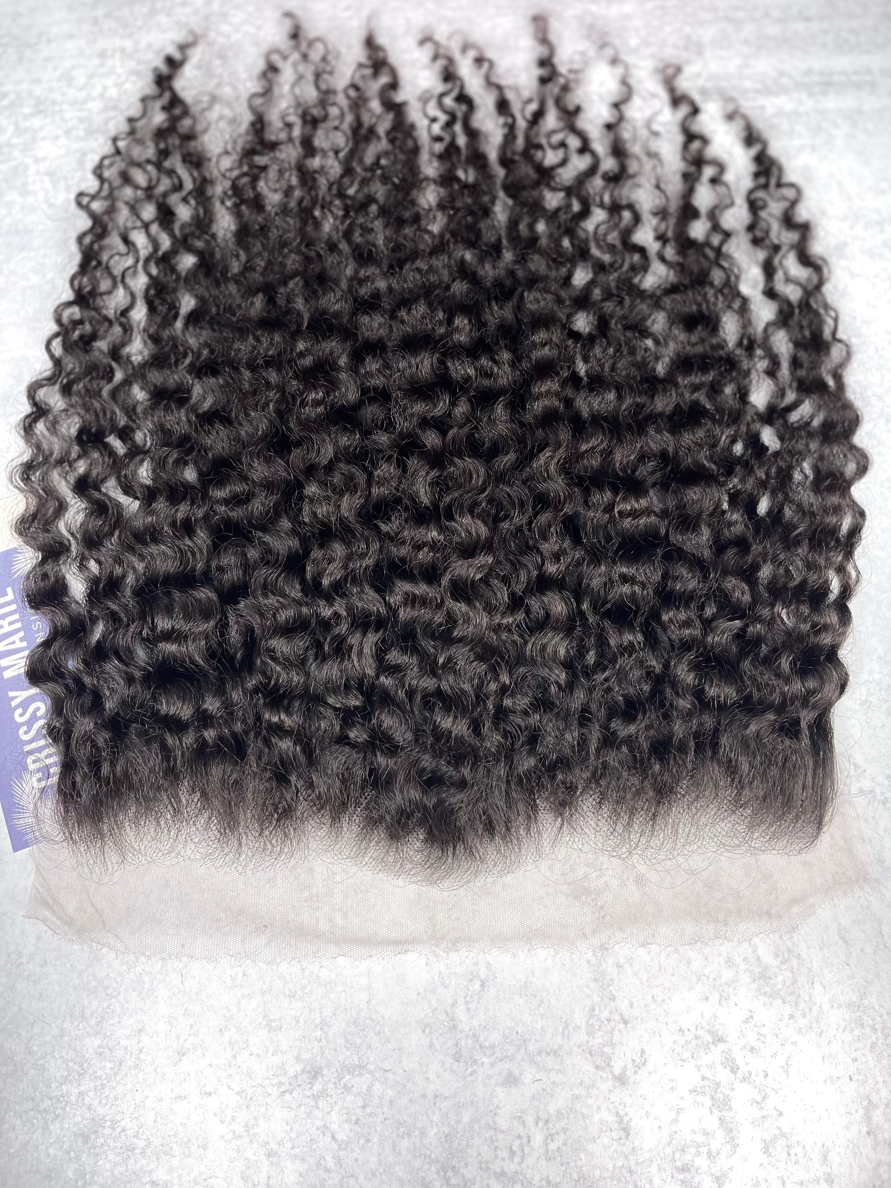 Luxe Deep Curl: HD Lace Frontal